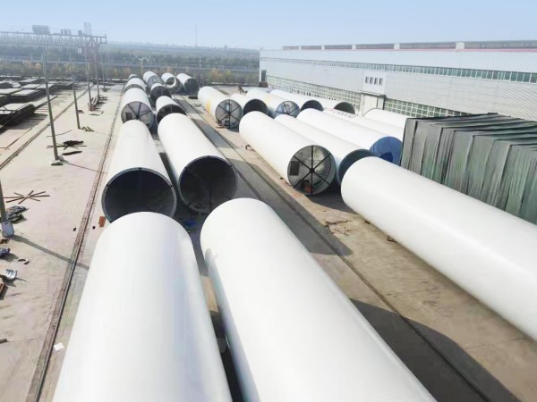 新能源公司風電塔筒項目生產(chǎn)進行時