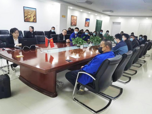 甘肅建投新能源公司  開展專業(yè)人員CAXA制圖軟件操作培訓