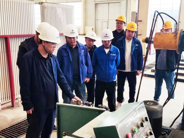 新能源公司開(kāi)展國(guó)慶節(jié)前安全生產(chǎn)專項(xiàng)檢查