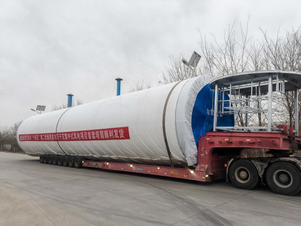 發(fā)貨！新年發(fā)發(fā)發(fā)，發(fā)不停！ ——甘肅建投新能源公司又一批塔筒順利發(fā)貨！